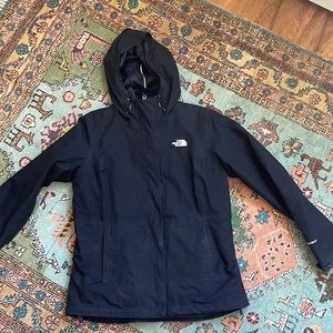 The North Face 3-in-1 fleece jacket.